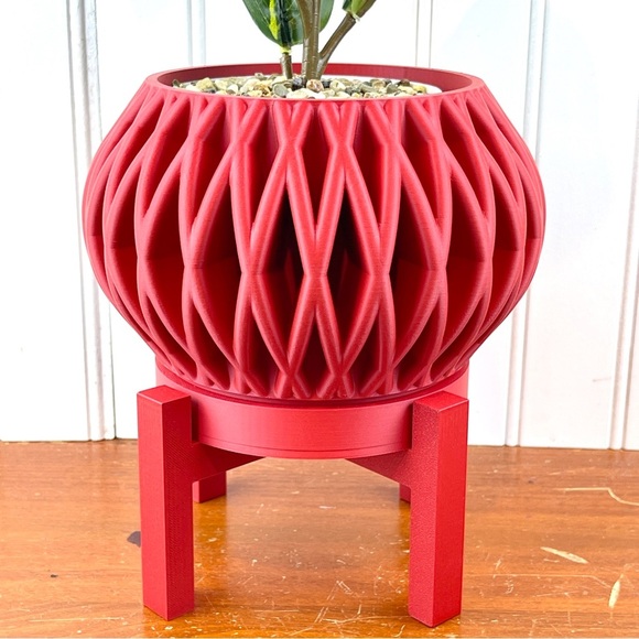 The Maka Planter Pot, Indoor Flower Pot, Houseplants, Ecofriendly - Picture 2 of 10